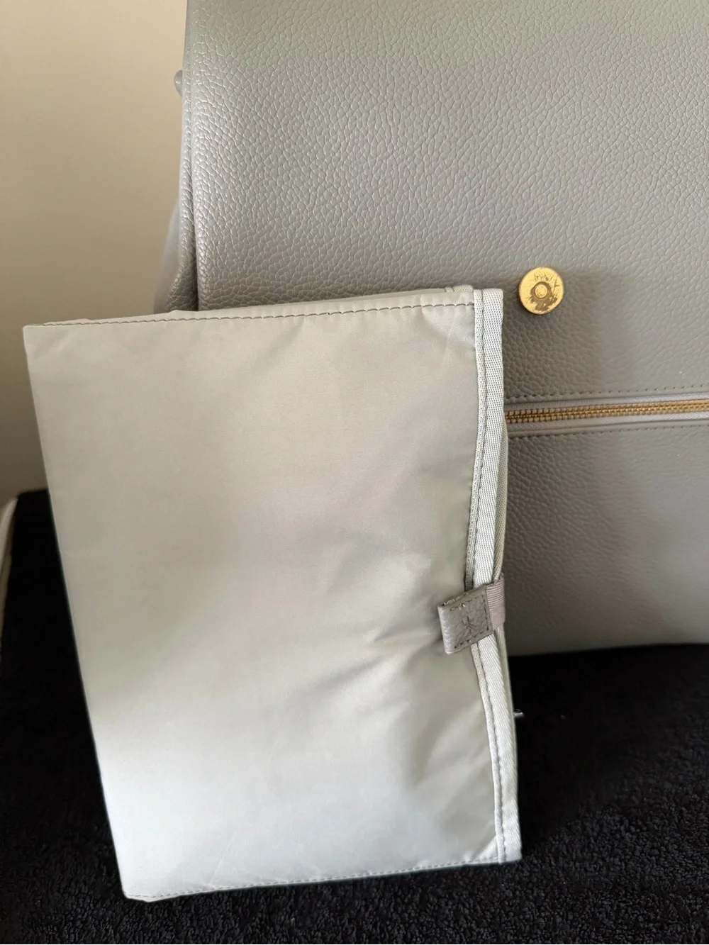 Preloved Freshly Picked Diaper Bag Stone